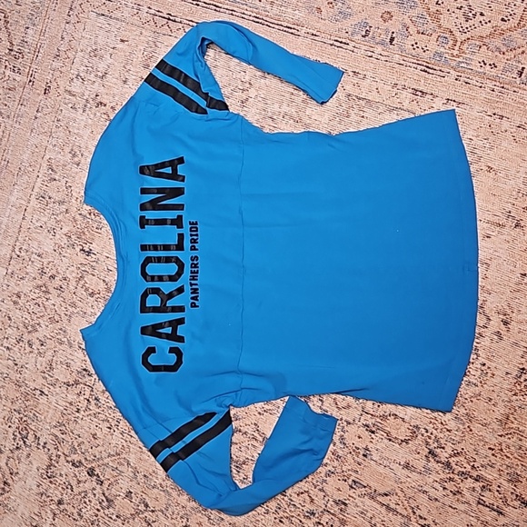 Nike Women's NFL Team Apparel Carolina Panthers Long Sleeve Shirt - Picture 8 of 9